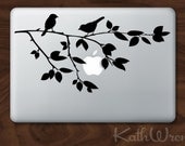 Bird on Branch - Vinyl Macbook laptop decal