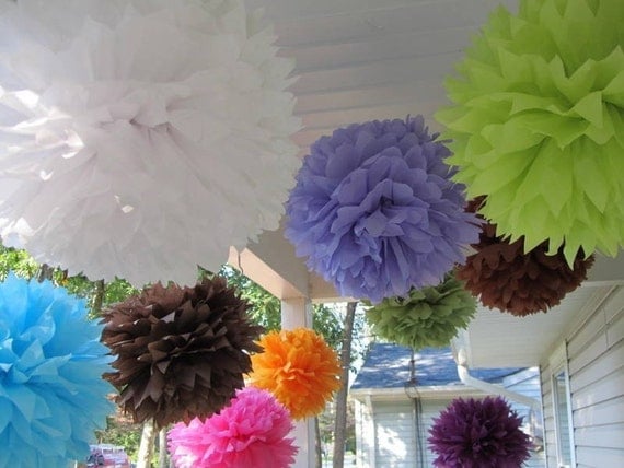12 Poms --- Pick Your Colors