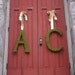 Moss Covered Wedding Monograms