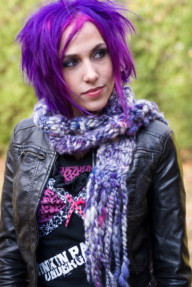 I NEED some MOXIE scarf - knitting service - add on - for those who DON'T knit - pick a yarn and let me knit it up for you