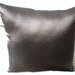 Wine Peony Ring Bearer Pillow in Chocolate
