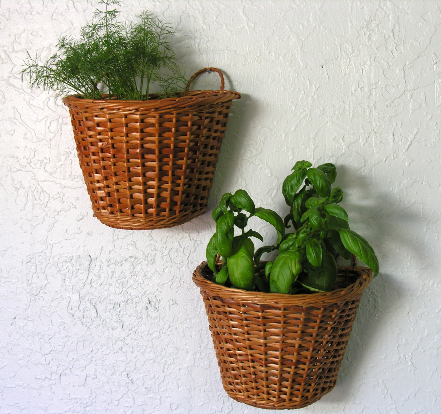 Wicker Wall Baskets