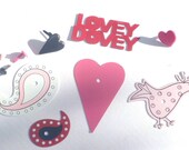 Lovey Dovey Flat Brads