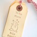 CIJ SALE Tis the Season Handstamped Tags
