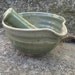 Green Mortar and Pestle