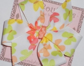 Pinwheel Boutique Hair Bow Social Butterfly