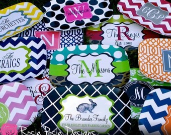 Personalized Melamine Platter-Design Your Own