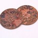 Copper Buttons - Decorative Buttons - 1 1/2" - Round Buttons