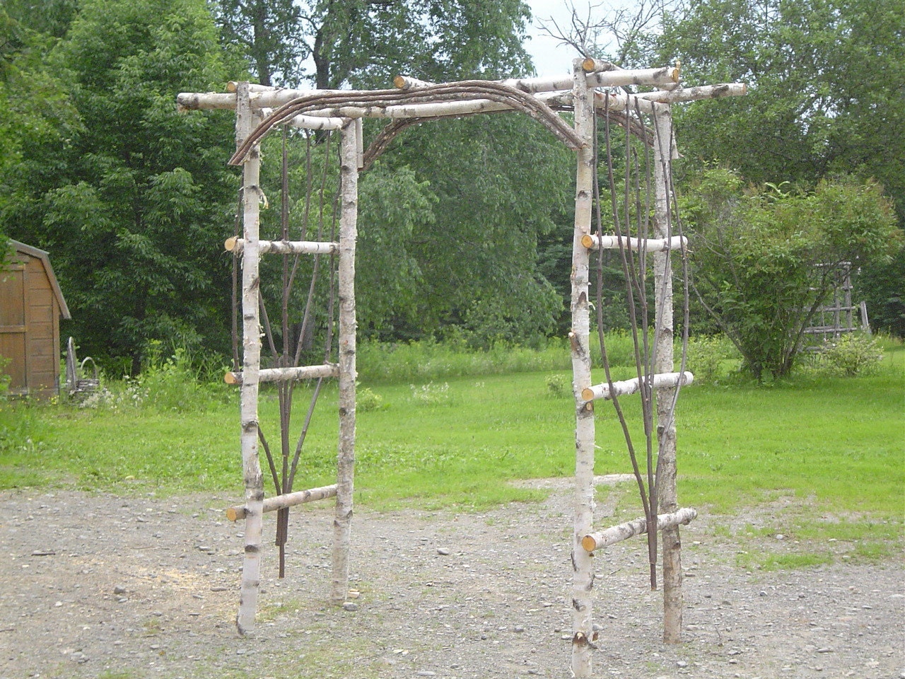 Rustic Wedding Arbor Pick up Only