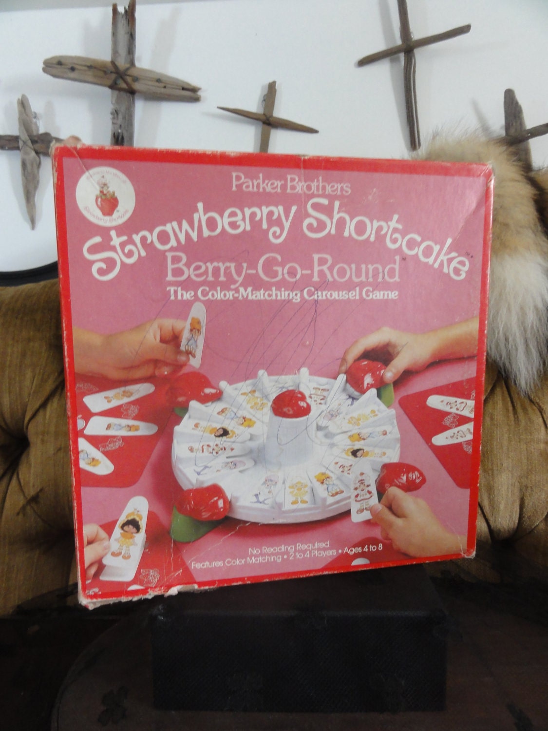 Strawberry Shortcake Board Game Vintage 1980 Reserved