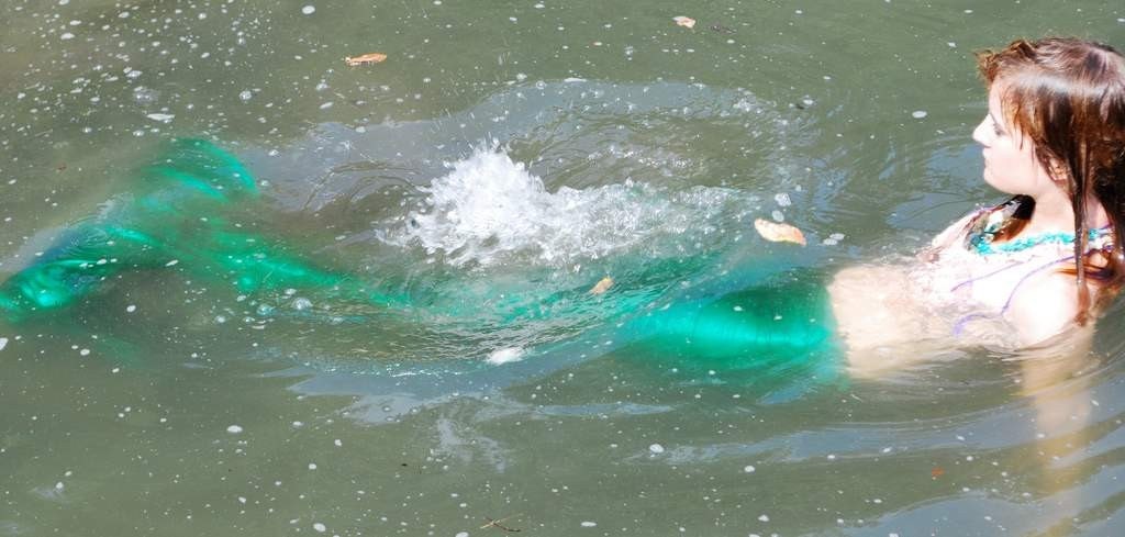 Swimmable Mermaid Tail Costume