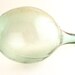Vintage Round Bottom Wine Bottle Vino D Italia Green Glass