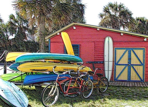 Beach Hut 5x7 digital copy for you to print