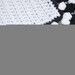 Baby Blanket  - Granny Border - Navy & White - Samuel