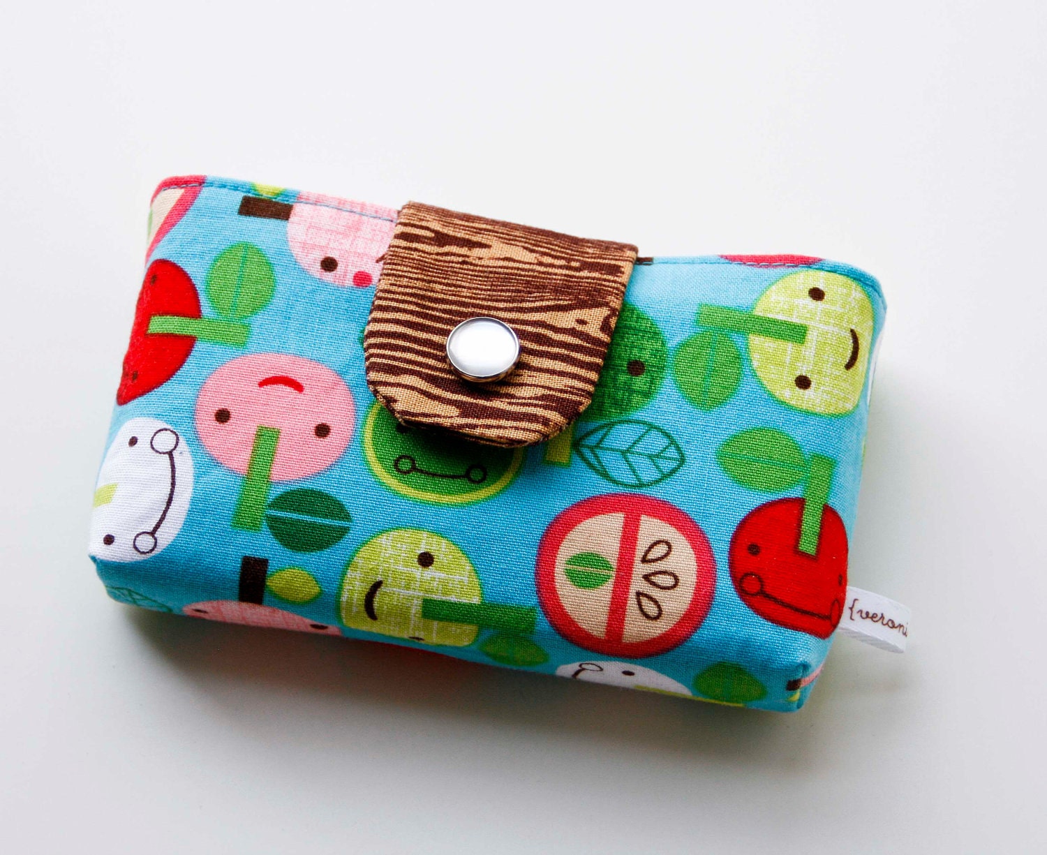 Blue Appleville Snappy Tissue Cozy
