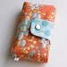 Blue/White Flowers Snappy Tissue Cozy