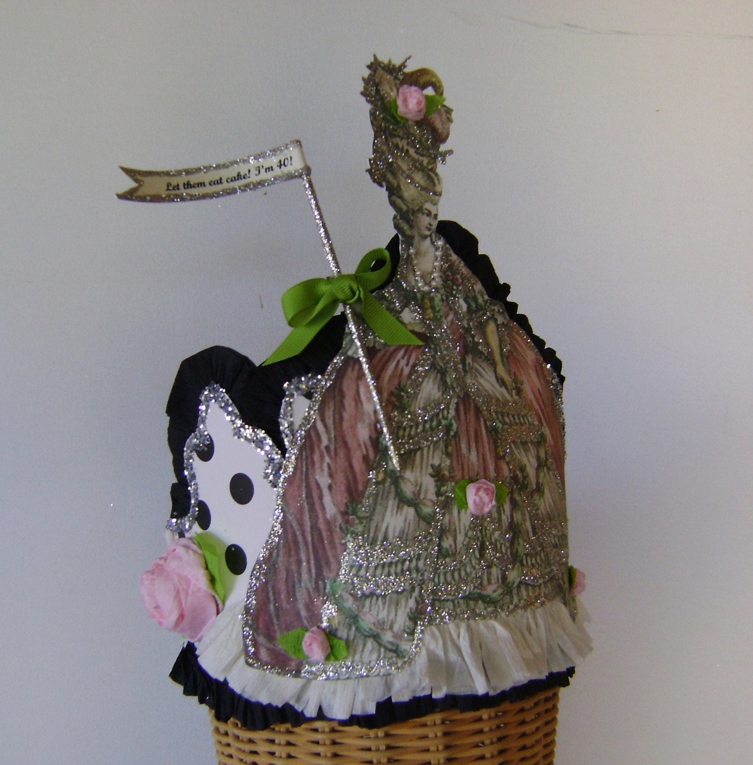 Marie Antoinette Birthday Crown - Let them eat cake, Im 40 or anything you want - customize Il_170x135
