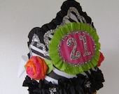 21st Birthday Party Crown - customize with any number