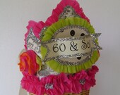 60th Birthday Party - Adult Birthday Party Crown/Hat- 60 & Sassy or customize Il_170x135