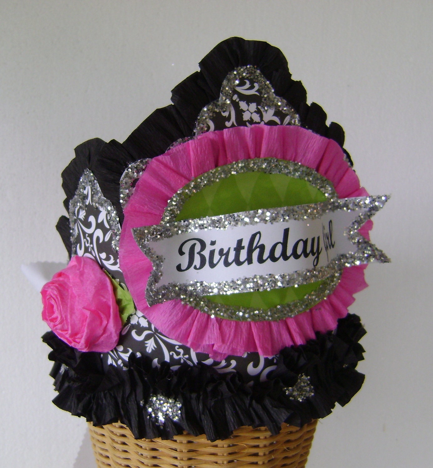 Birthday crown/hat - BIRTHDAY GIRL or anything you want -- adult or child Il_170x135