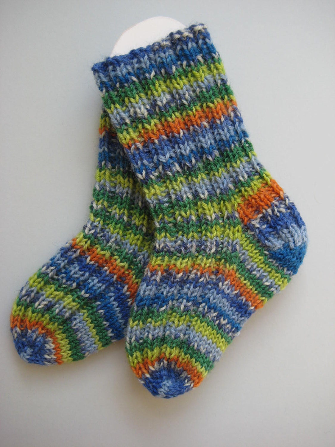 hand knit wool baby socks 03 months by sockysocks on Etsy