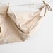 Beach Simple Halter Dress, ready to ship size 6-8, camel Kona cotton, wrinkle look, castaway, natural, photo shoot