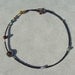 MiniVerse - Solar System Necklace - Proportional Distances in Glass and Stone - Statement Necklace - Beadwork