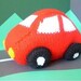 Charlie Car Amigurumi Knitted Toy Pattern PDF