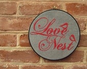 Love Nest PDF Cross Stitch Pattern