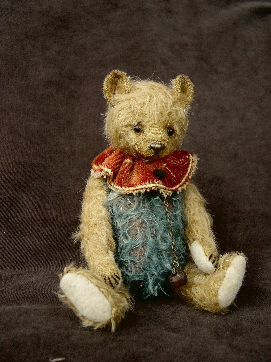 Stuart, Vintage Style OOAK Mohair Artist Art Bear by Aerlinn Bears
