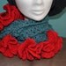 Crochet pattern : Hyperbolic scarf