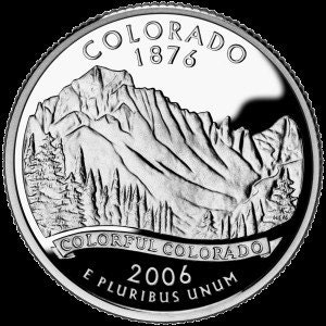 2006 Colorado State Quarter Coin Ring  U pick size