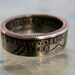 2001 New York State Quarter Coin Ring  You pick size by Custom Coin Rings