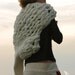 fabric sample - Custom Order for Brigi, Haut couture shrug-scarf , paris fashion