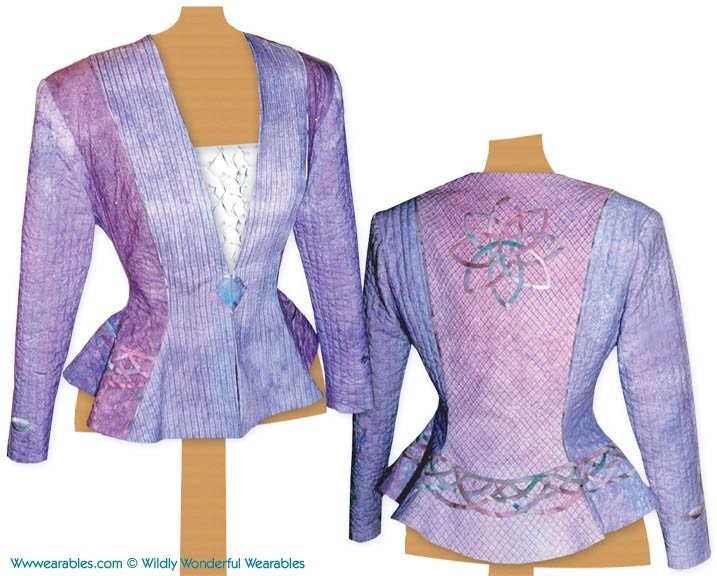 Celtic Dreams Peplum Jacket Pattern by TartWares on Etsy