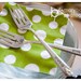 I Do, Me Too - Vintage Wedding Cake Fork Set Personalized with Your Wedding Date by jessicaNdesigns on Etsy