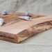Organic Wood Serving Tray 598, Ready to Ship