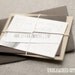 Faux Bois Orchard / Woodland Wedding Invitation - Sample - Eco friendly