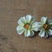 vintage earrings / 1950s jewelry / EGYPTIAN LIME
