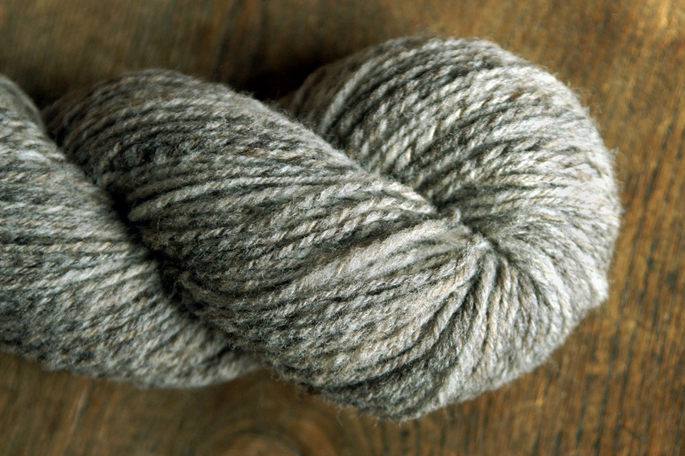RUSTIC SOCK Handspun Rare Breed Wool Sock Yarn - 230 yds