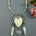 Carved Bone Goddess Necklace