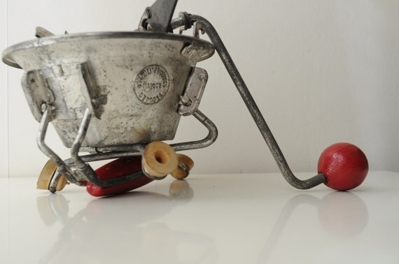 Vintage French Food Mill by LaManche on Etsy