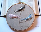 Embroidery Hoop Wall Art Decor Three Birds