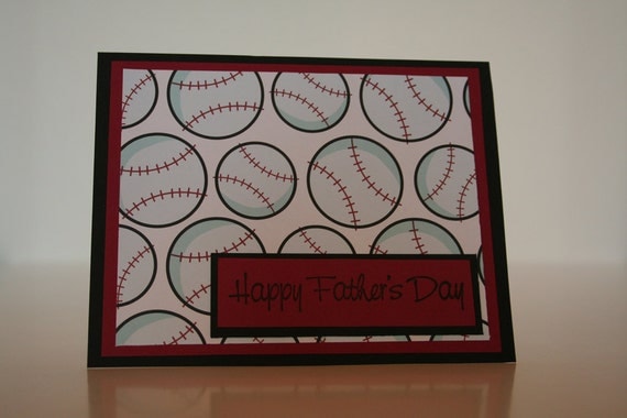 Father's Day Card- Baseball