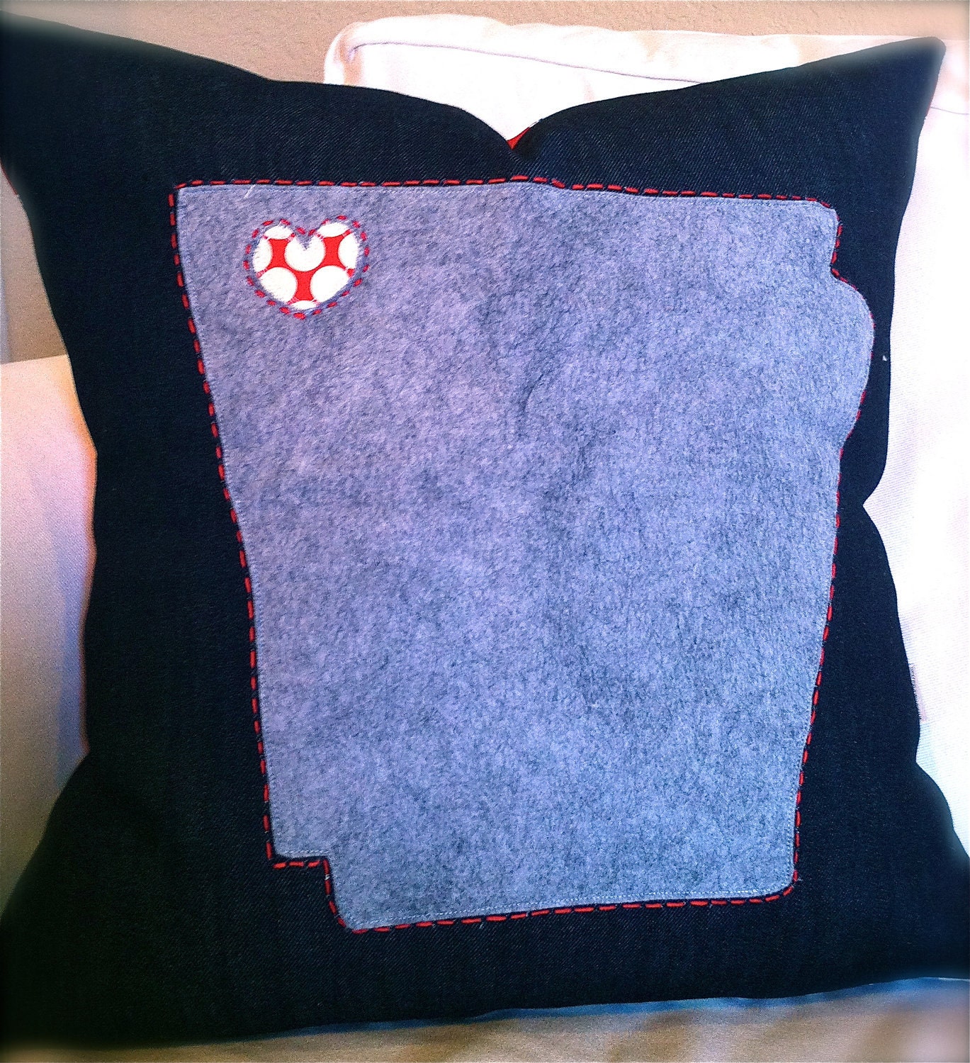 custom state pillow cover