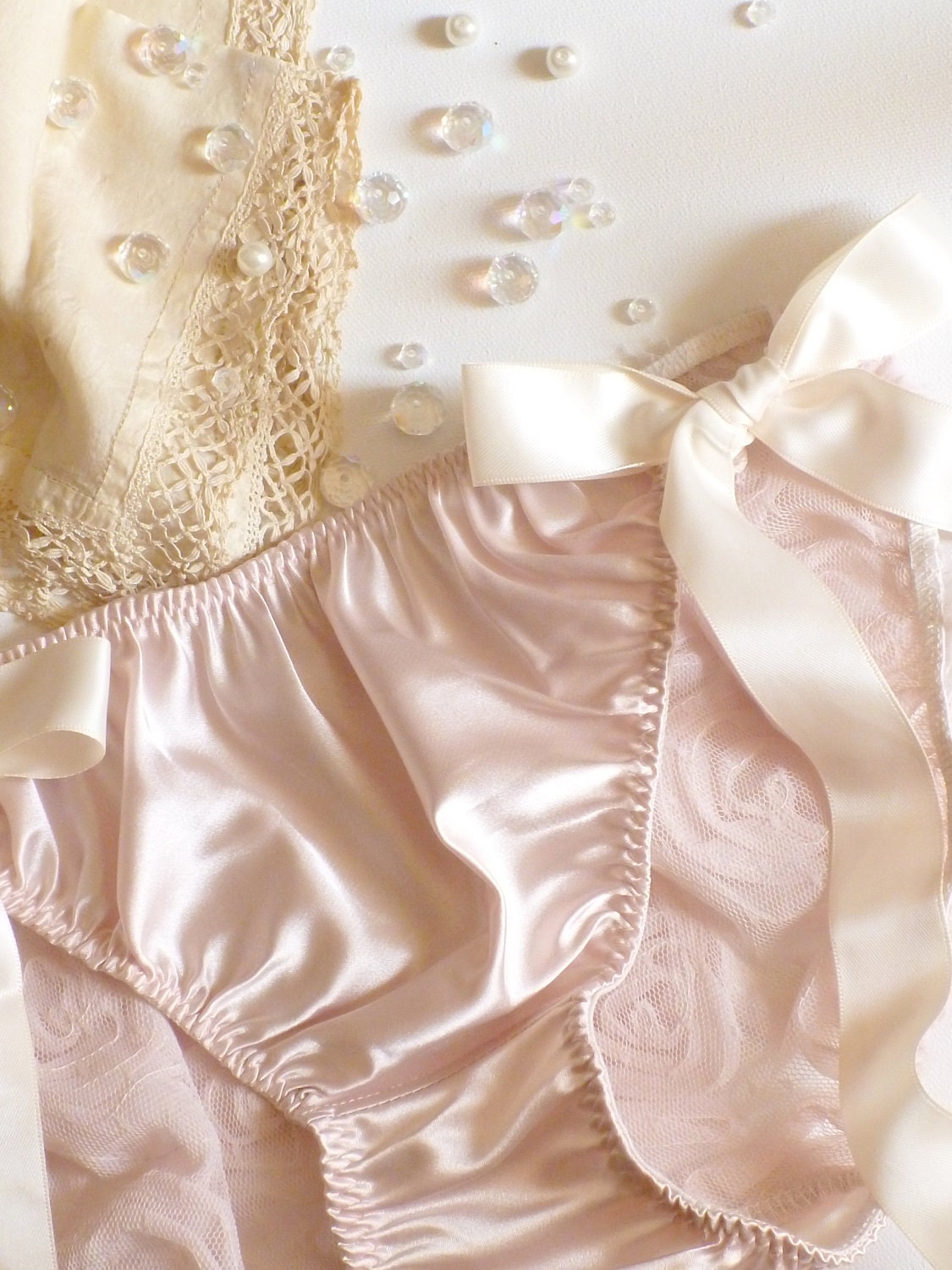 Pocket Full of Posies Rosette Side-Tie Panties Made to Order