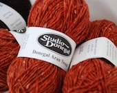 RUSTY RED Irish Aran Tweed 50gr/1.8oz.