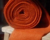 ORANGE NEEDLE FELT 100cm x 15cm x approx. 5mm