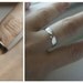 4mm MOBIUS science meets art. Recycled sterling silver. Handcrafted. Unisex. Polished, satin or oxidized. Any size. Made to order. Fast.