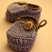INSTANT DOWNLOAD -Knitting Pattern -  Baby Booties Funny Cats (0-6/6-12 months)
